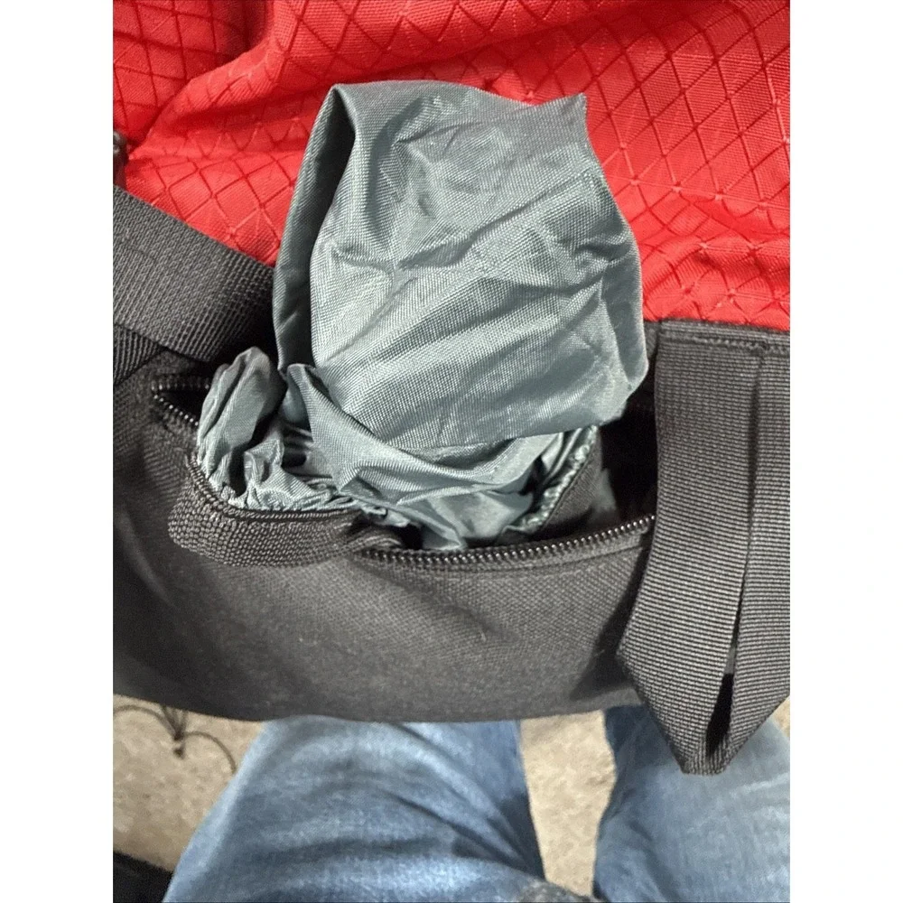 Cabelas Multi-Day 2 Bag Backpack EUC Hiking Camping w/Built In Rain Cover Padded